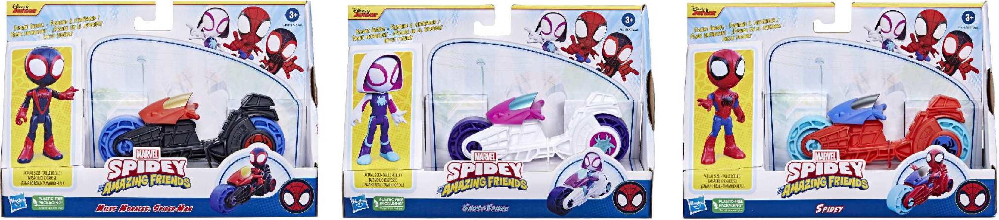 Spidey Saf Motorcycle-3 Σχέδια (F6777) (2)