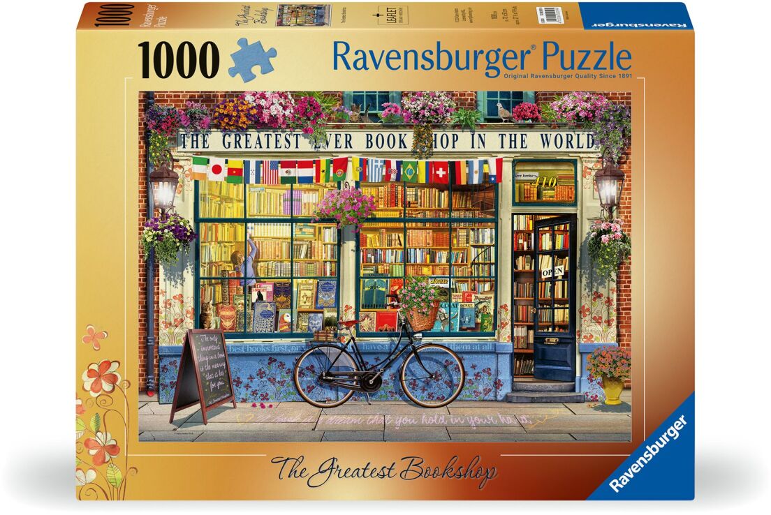 Παζλ 1000 Βιβλιοπωλείο (12000059) (0)