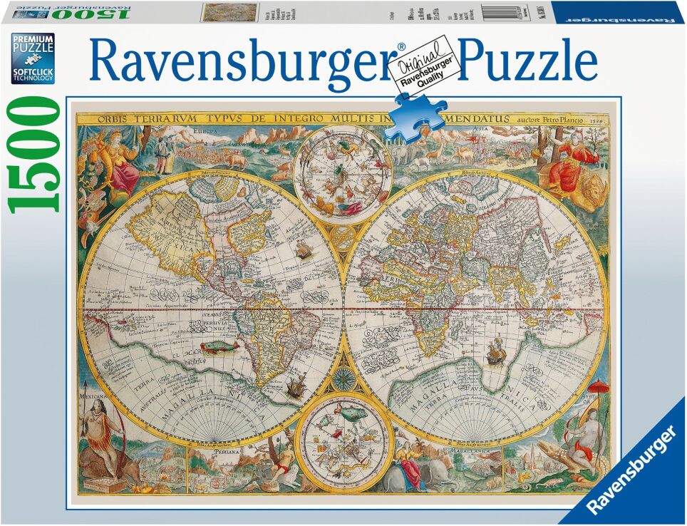 Παζλ 1500 Ιστορικός Χάρτης (12000716) (0)
