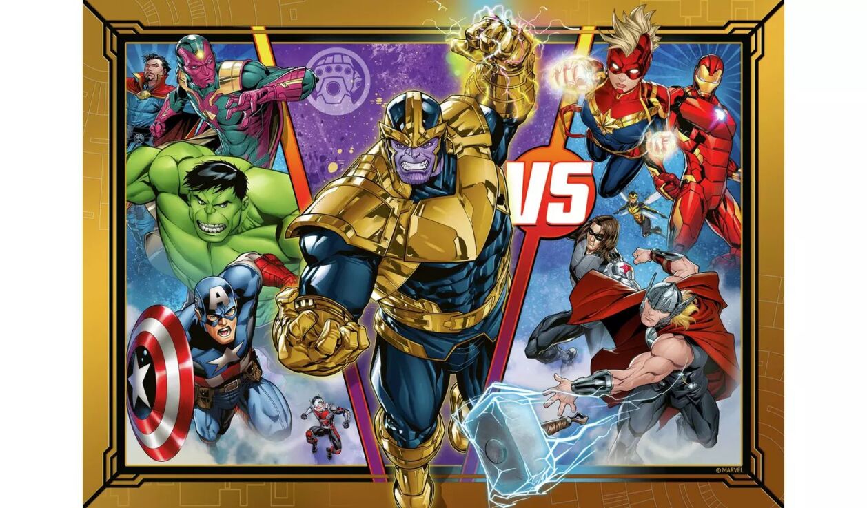 Παζλ 4X100 Avengers (12004033) (4)