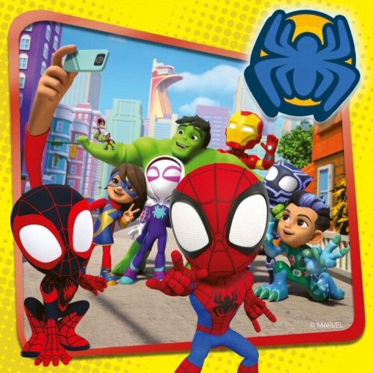  Ravensburger Παζλ 3X49 Spidey & Friends (05730) (2)
