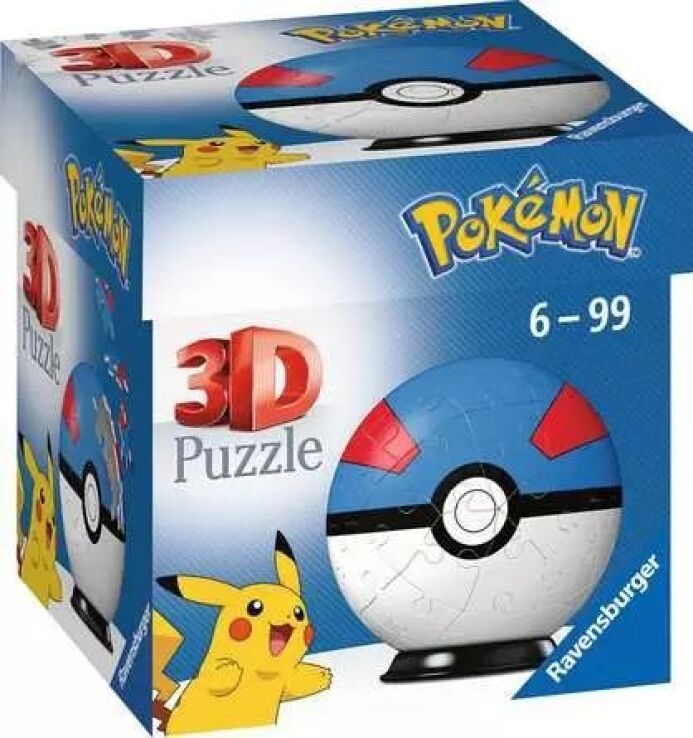 Ravensburger Πάζλ 3D Pokemon 54Τμχ-4 Σχέδια (741175) (3)