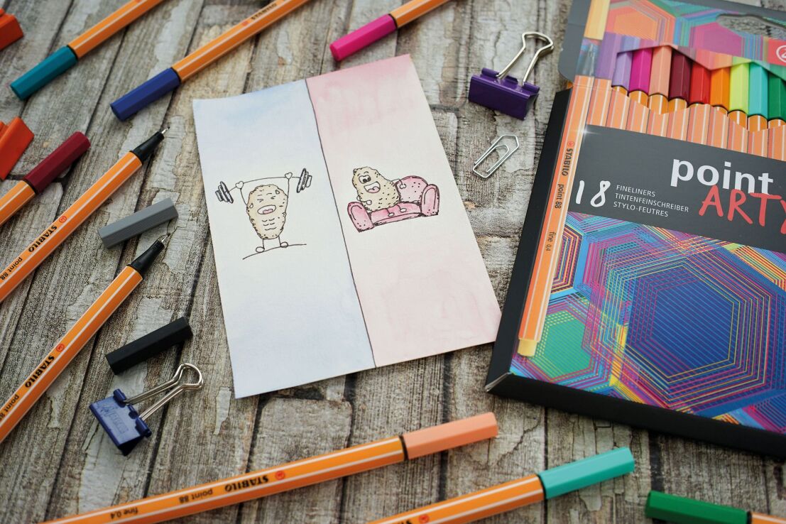 Stabilo Μαρκαδόροι Point Arty 88 18Τμχ (01088180) (1)