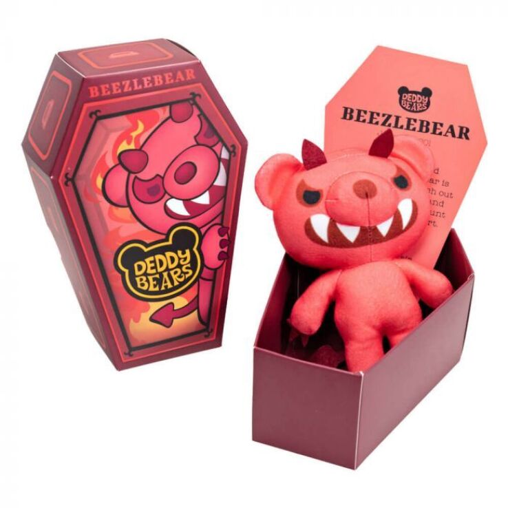 Deddy Bears Λούτρινο Coffin S1 14cm-8 Σχέδια-1Τμχ (30641) (8)