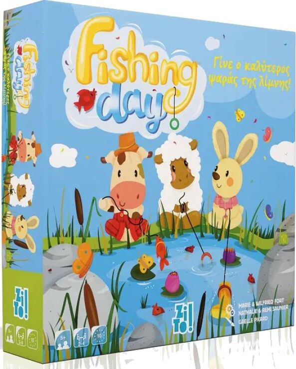 Επιτραπέζιο ZITO! Fishing Day: Γίνε Ο Καλύτερος Ψαράς Της Λίμνης (24184) (0)
