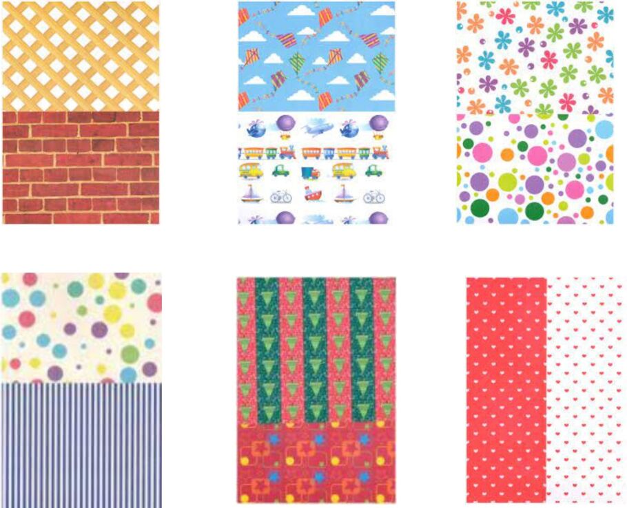 Skag Zazoo-Χαρτόνι Πολύχρωμα Σχέδια 50x70 230gr-6 Σχέδια-1 Τμχ (292405) (1)