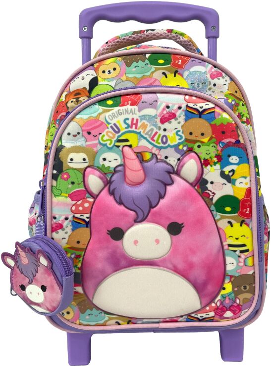 Squishmallows Unicorn 25 Σακίδιο Νηπιαγωγείου Trolley (363-33072) (0)
