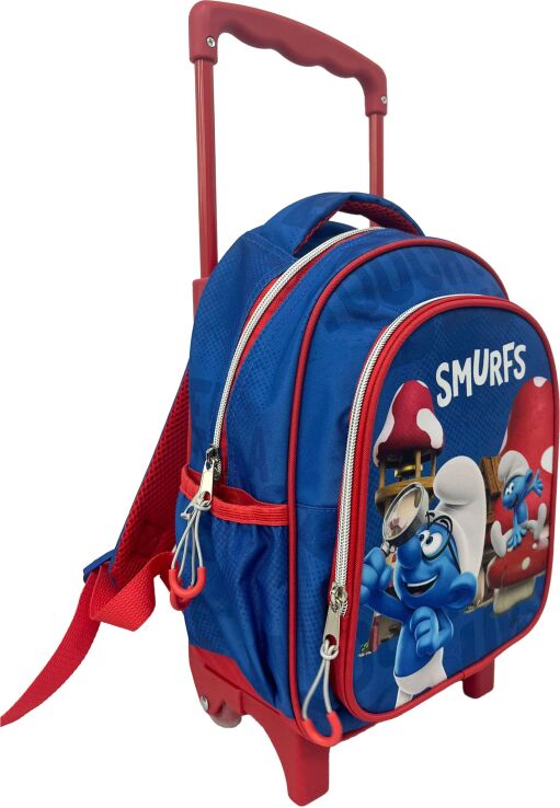 Smurfs 25 Σακίδιο Νηπιαγωγείου Trolley (344-24072) (2)