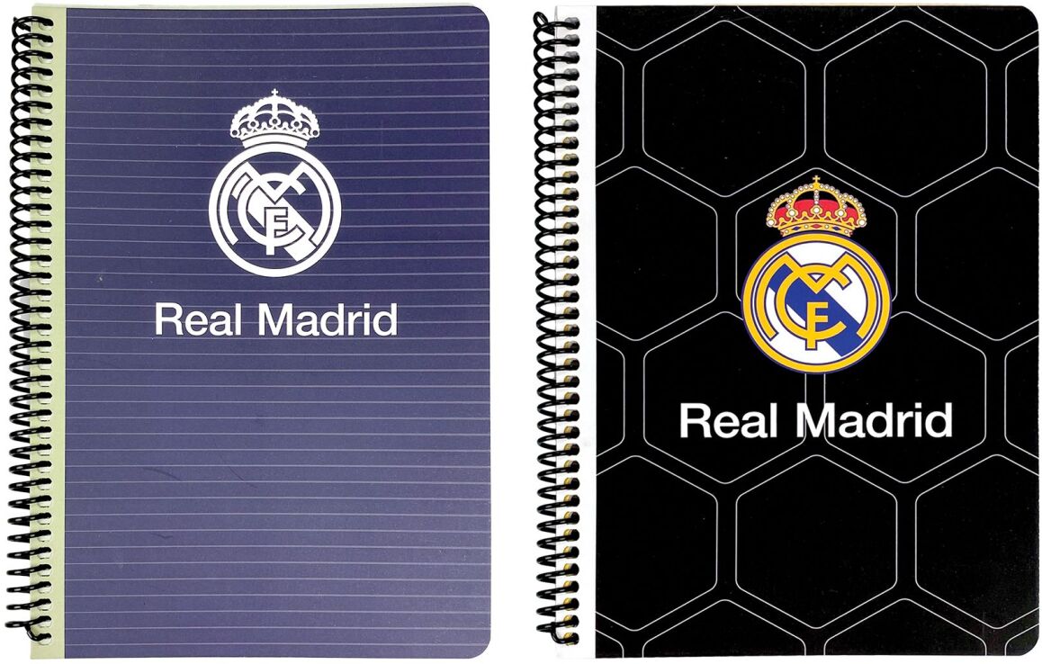 Real Madrid Τετράδιο 17X25 Σπιράλ 2 Θεμάτων 70 Φύλλων-2 Σχέδια (381-00402) (0)