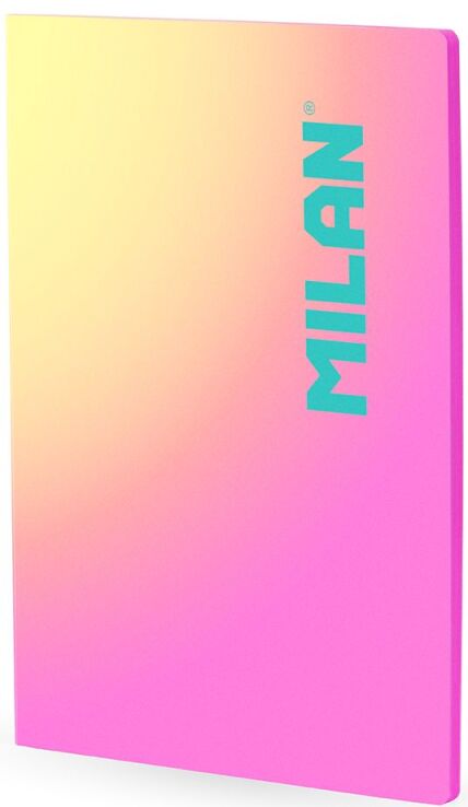 Milan Τετράδιο Α4 Ριγέ 48 Φύλλων Sunset Ροζ (325-01356-57242L48SNP) (0)