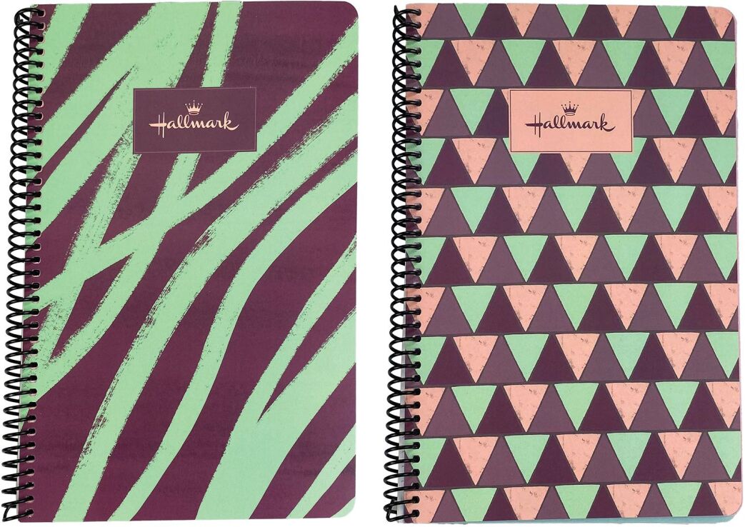 Hallmark Pattern-Diagonal Τετράδιο 17X25 Σπιράλ 2 Θεμάτων 70 Φύλλων-2 Σχέδια (333-39402) (0)