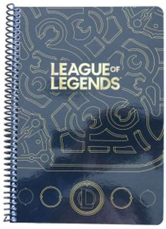 League Of Legends Τετράδιο 17x25 Σπιράλ 2 Θεμάτων 70 Φύλλα-2 Σχέδια-1 Τμχ (345-05402) (2)
