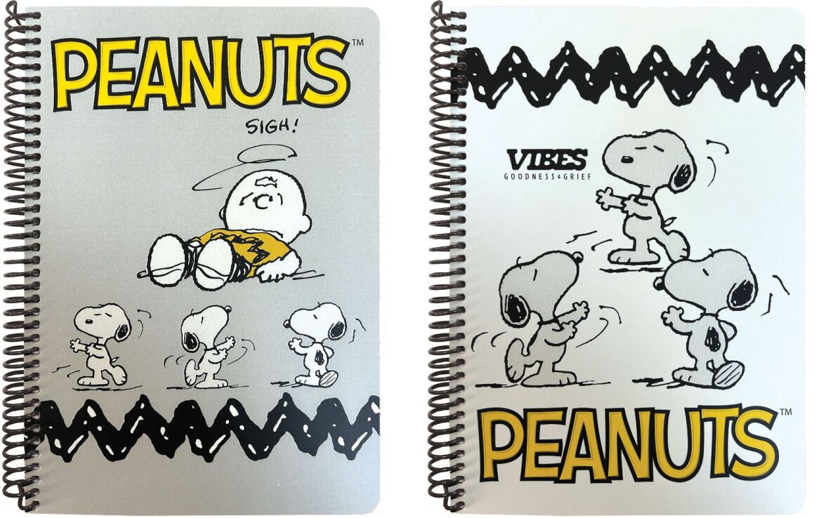 Peanuts Vibes-Sigh Τετράδιο 17X25 Σπιράλ 2 Θεμάτων 70 Φύλλων-2 Σχέδια (365-10402) (0)