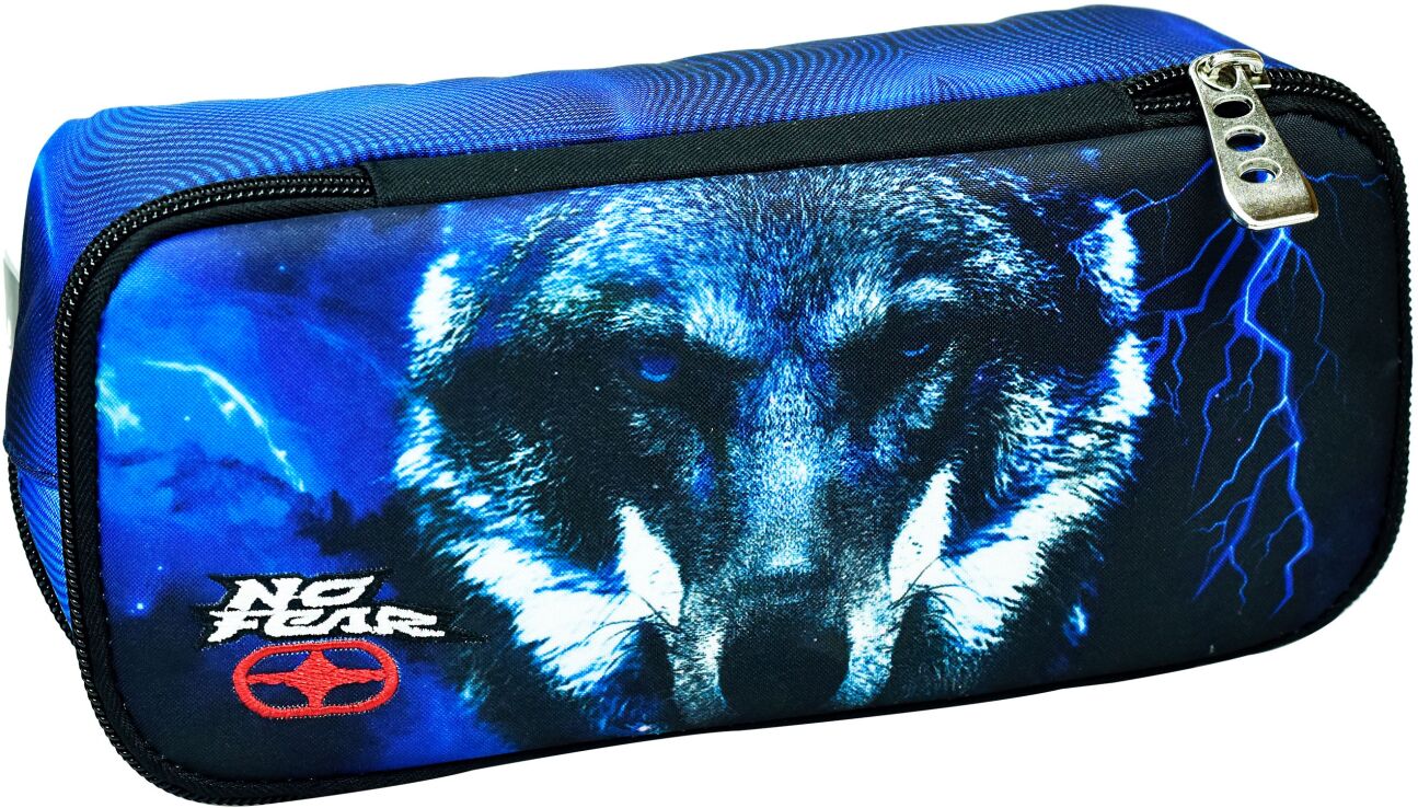 No Fear Night Wolf 24 Κασετίνα Βαρελάκι Οβάλ (348-29141) (0)