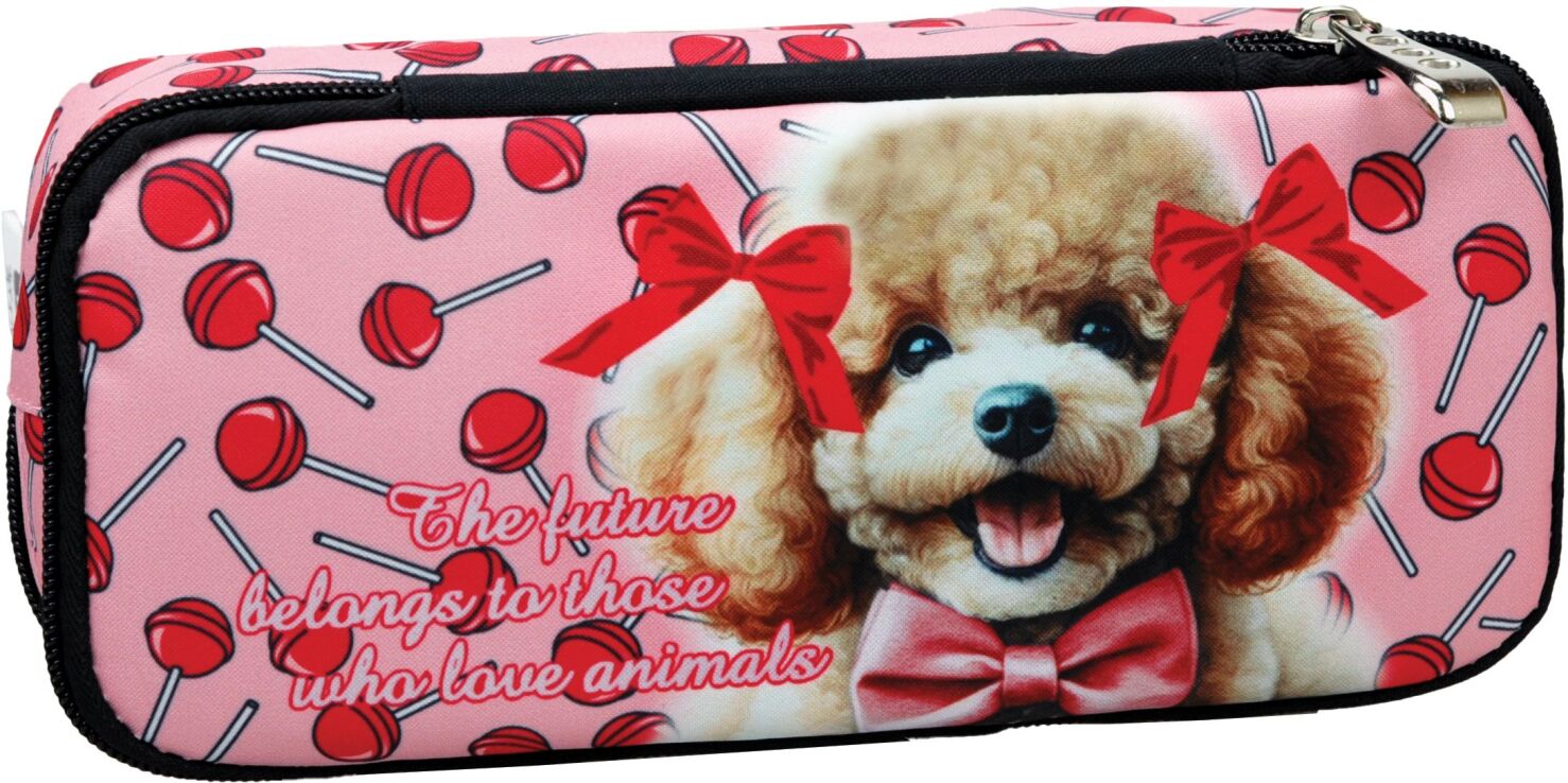 BMU Love Poodle 25 Κασετίνα Βαρελάκι Οβάλ (357-21141) (0)