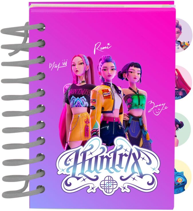 K-Pop Demon Hunters Σημειωματάριο Σπιράλ Α7 (364-00474) (0)