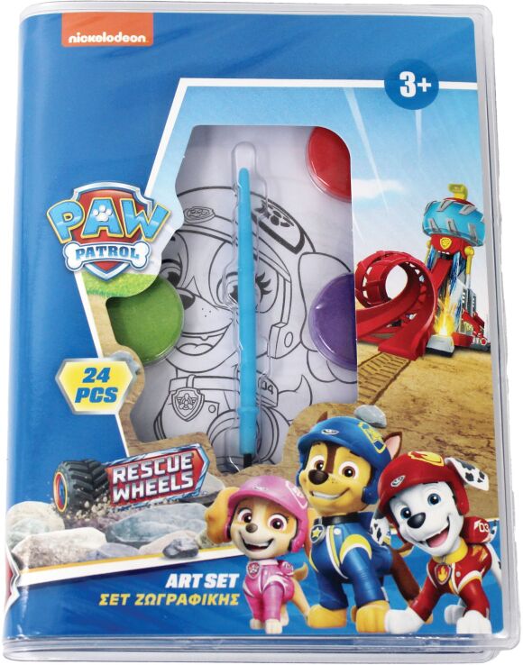 Paw Patrol Σετ Ζωγραφικής 24Τμχ (334-00742) (0)