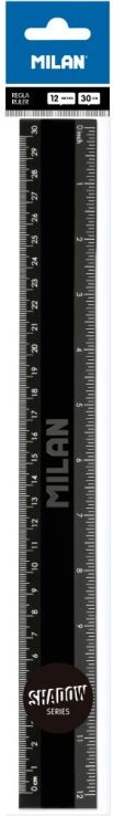 Milan Χάρακας Μαύρο 30cm (325-00992-353801DWZ) (0)
