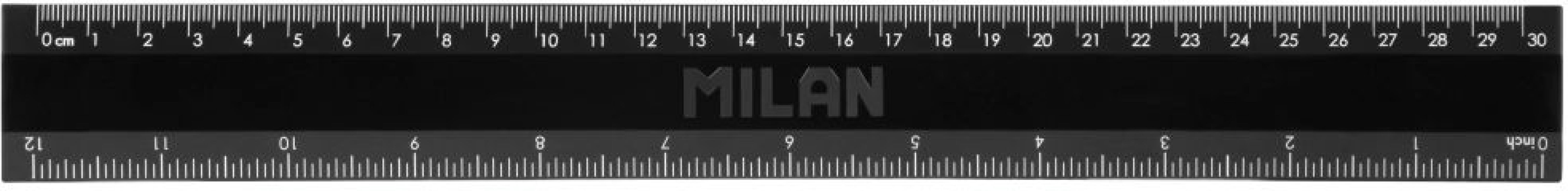 Milan Χάρακας Μαύρο 30cm (325-00992-353801DWZ) (1)