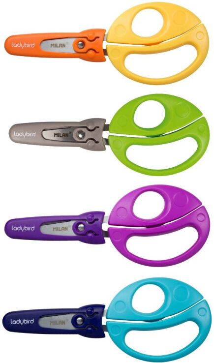 Milan Ψαλίδι Με Θήκη Ladybird 14,7cm-4 Σχέδια (325-01002-1469820) (0)