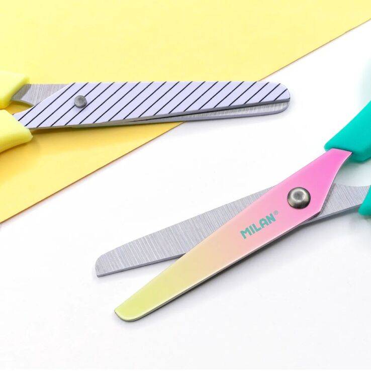 Milan Ψαλίδι 13.4cm Sunset-2 Σχέδια (325-01342-80066SN) (1)
