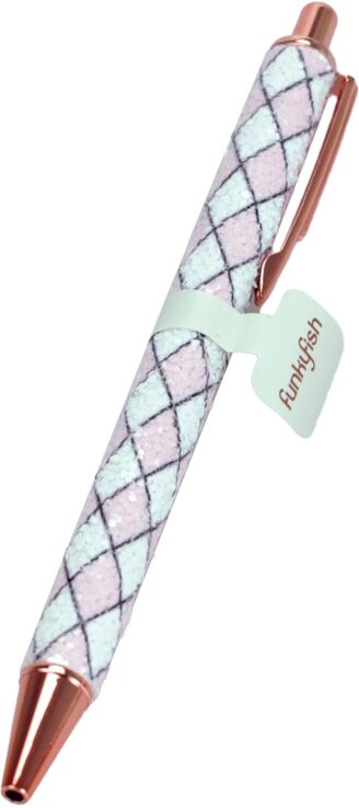 Funkyfish Bow Στυλό Pink-White Sparkly (300-30335) (0)