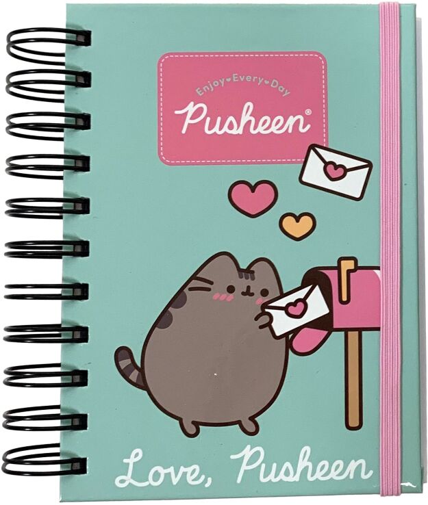 Pusheen The Cat Μπλοκάκι Α6 Με Λάστιχο (361-02002) (0)