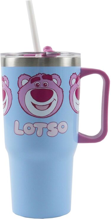 GIM Ποτήρι SS Με Καλαμάκι 520ml Toy Story Lotso (583-00221) (0)