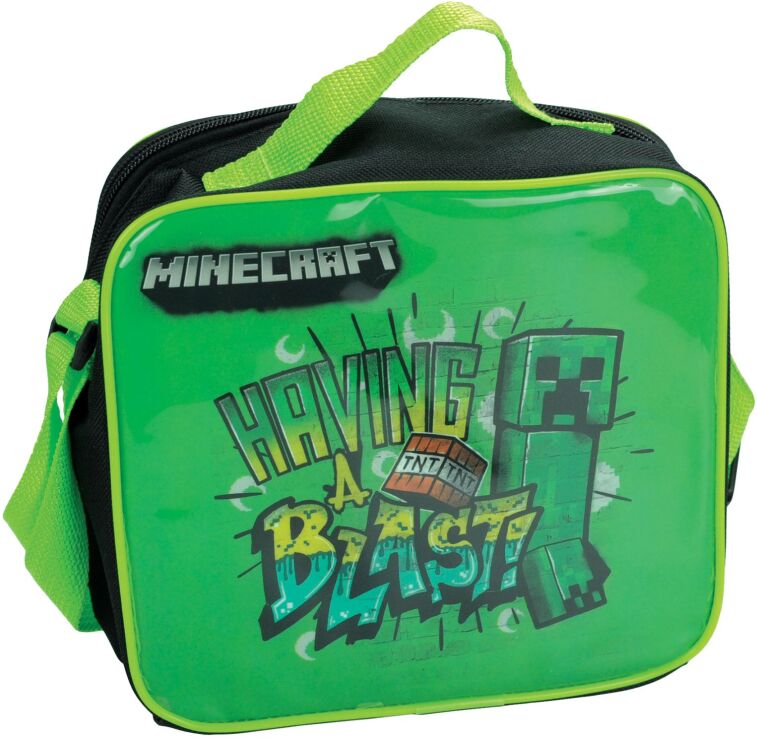 GIM Σετ Τσαντάκι Φαγητού & Παγούρι Minecraft (577-00257) (1)