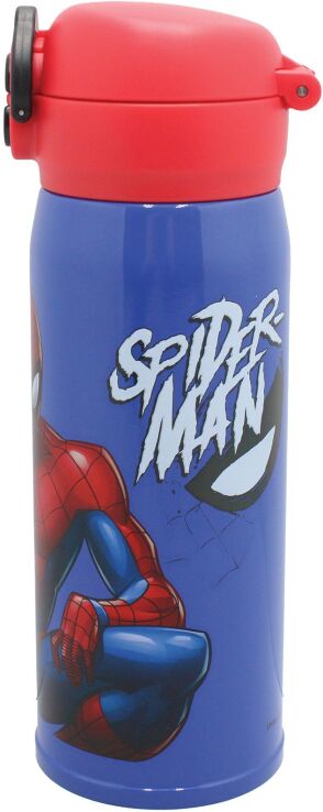 GIM Παγούρι-Θερμός SS Διπλό Στόμιο 380ml Spiderman (557-02198) (1)