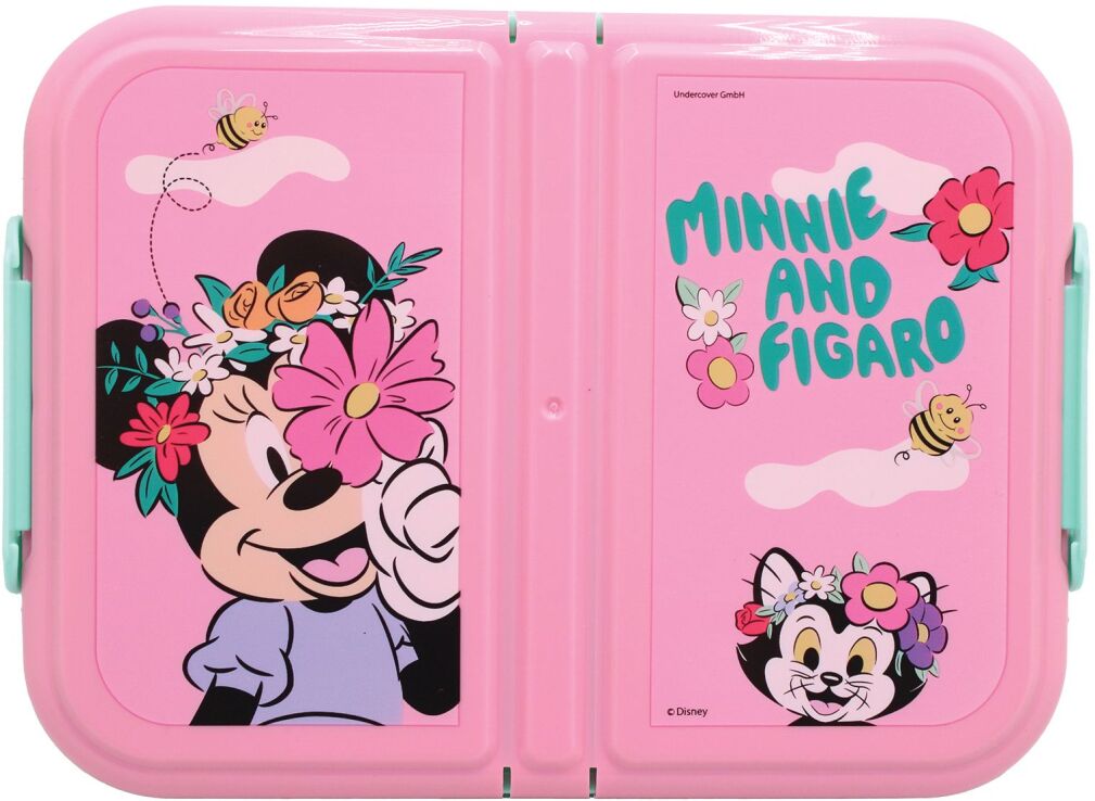 GIM Δοχείο Φαγητού 3 Χώρων Minnie (553-06262) (1)