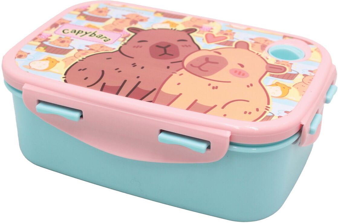 GIM Δοχείο Φαγητού (Micro) Capybara-Happy Life (550-13265) (1)