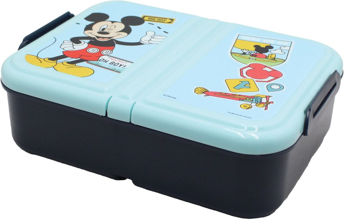 GIM Δοχείο Φαγητού 3 Χώρων Mickey (553-18262) (0)