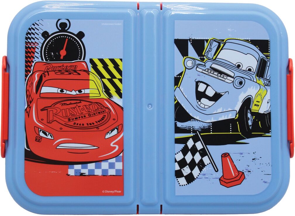 GIM Δοχείο Φαγητού 3 Χώρων Cars (552-74262) (1)