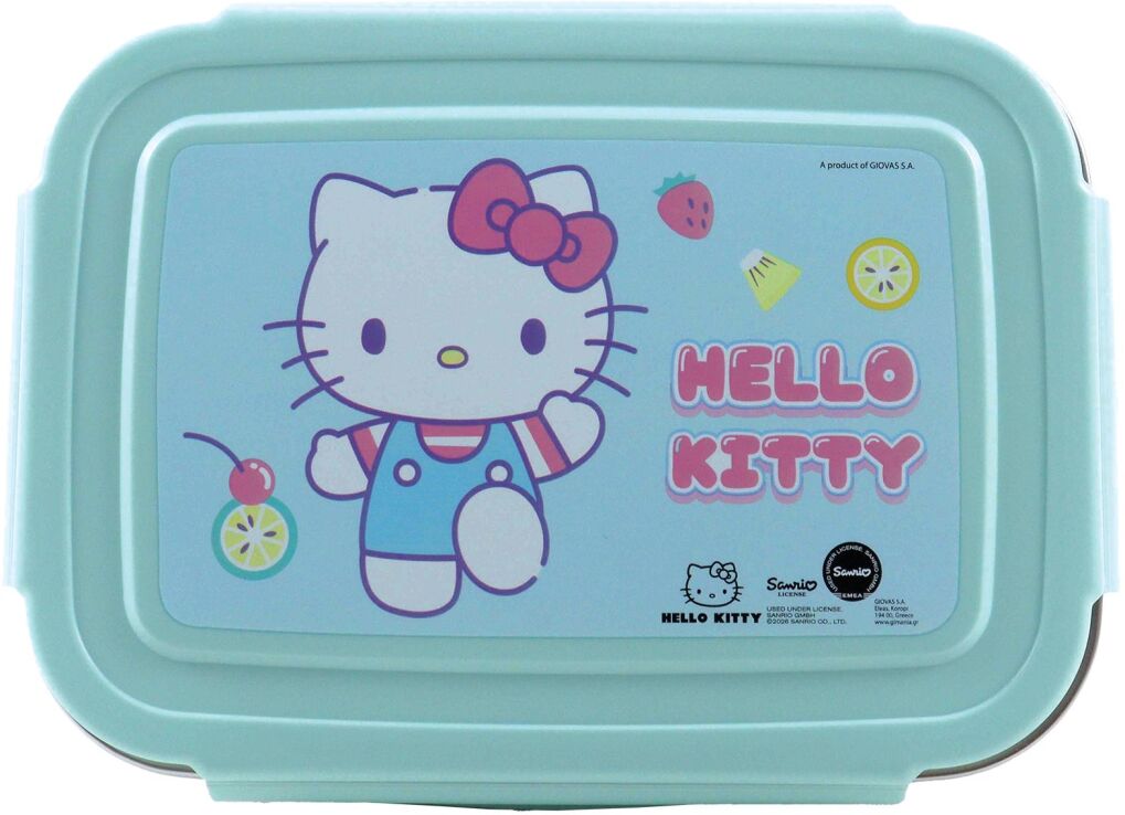 GIM Δοχείο Φαγητού SS Hello Kitty (557-97268) (1)