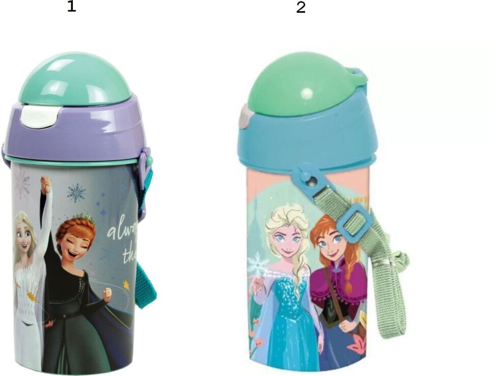 GIM Παγούρι FD Frozen II 500ml-2 Σχέδια (551-45209) (1)