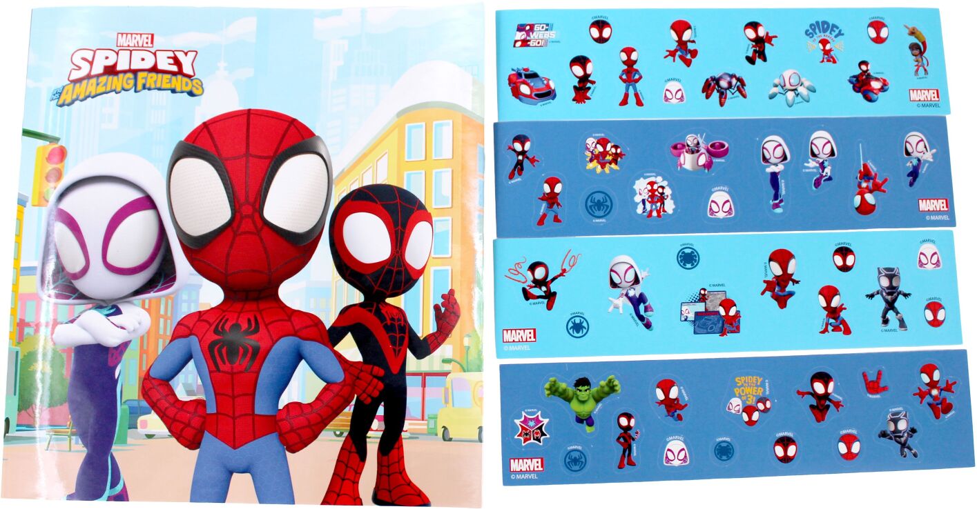 GIM Sticker Album With Sticker Spidey (777-50191) (1)