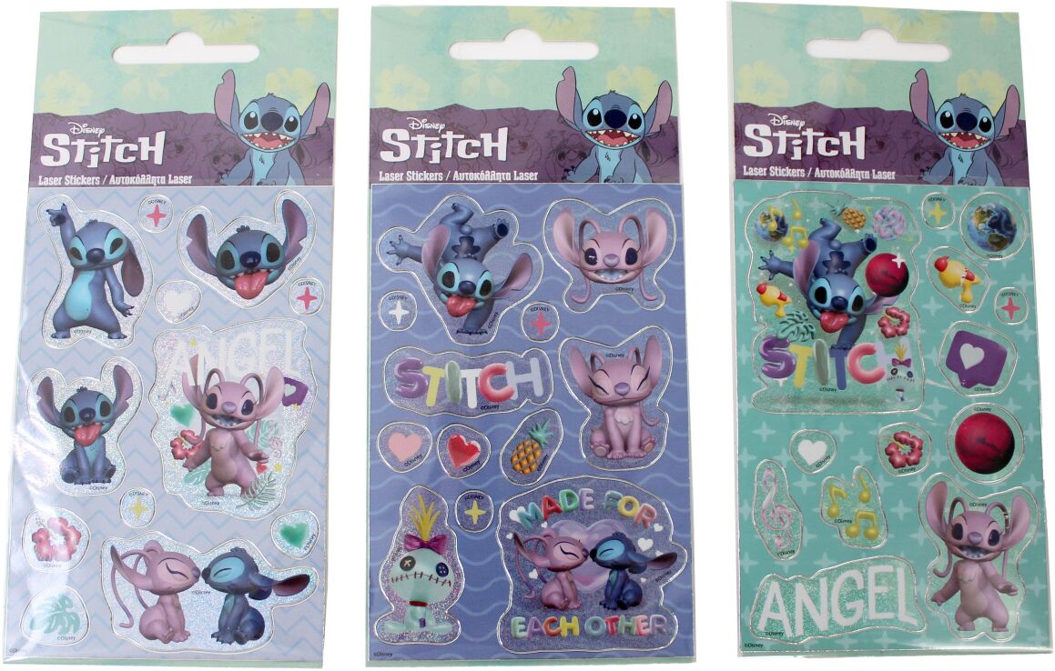 Gim Sticker Laser Stitch-3 Σχέδια-1Τμχ (771-30010) (0)