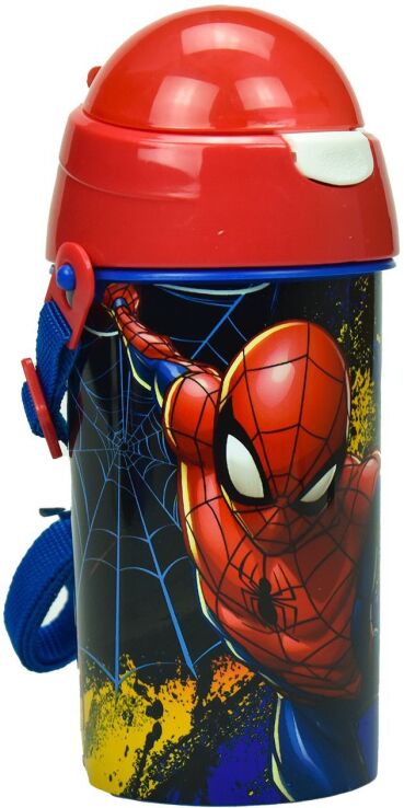 GIM Παγούρι PP Spiderman 500ml-3 Σχέδια (557-00209) (2)