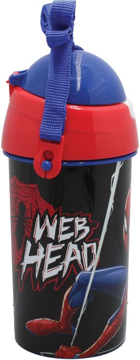 GIM Παγούρι PP Spiderman 500ml-2 Σχέδια (557-02209) (5)