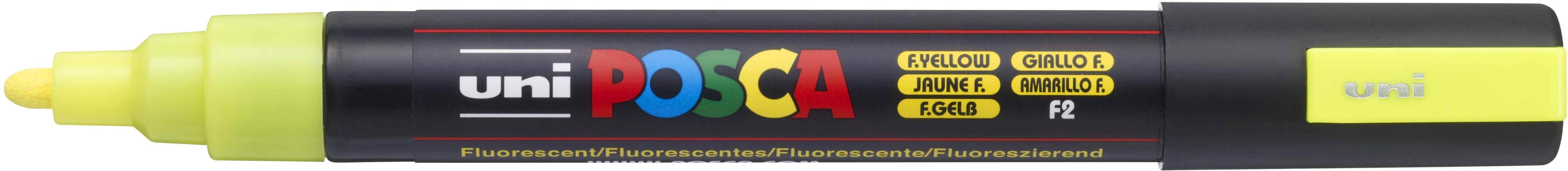 Posca Μαρκαδόρος Μεσαίο Fluo Κίτρινο (BL-PC-5M-FLUO ΚΙΤΡΙΝΟ) (1)