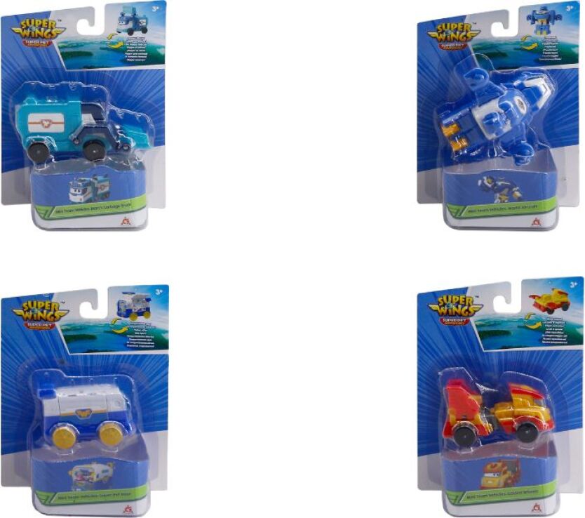 Super Wings Super Pet Mini Vehicle-4 Σχέδια (770130) (2)