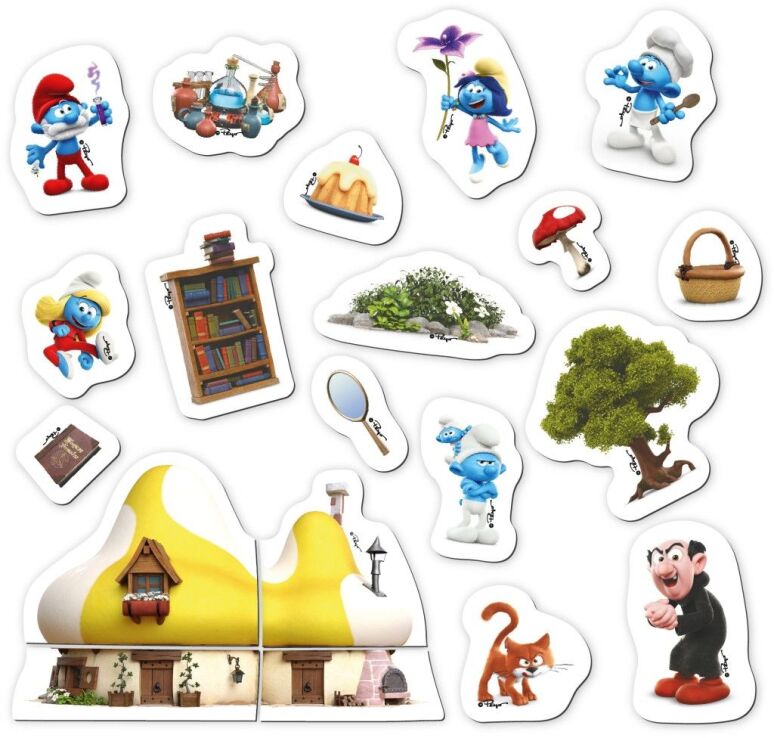 Μαγνητικό Σετ The Smurfs Dream Home (200617) (1)