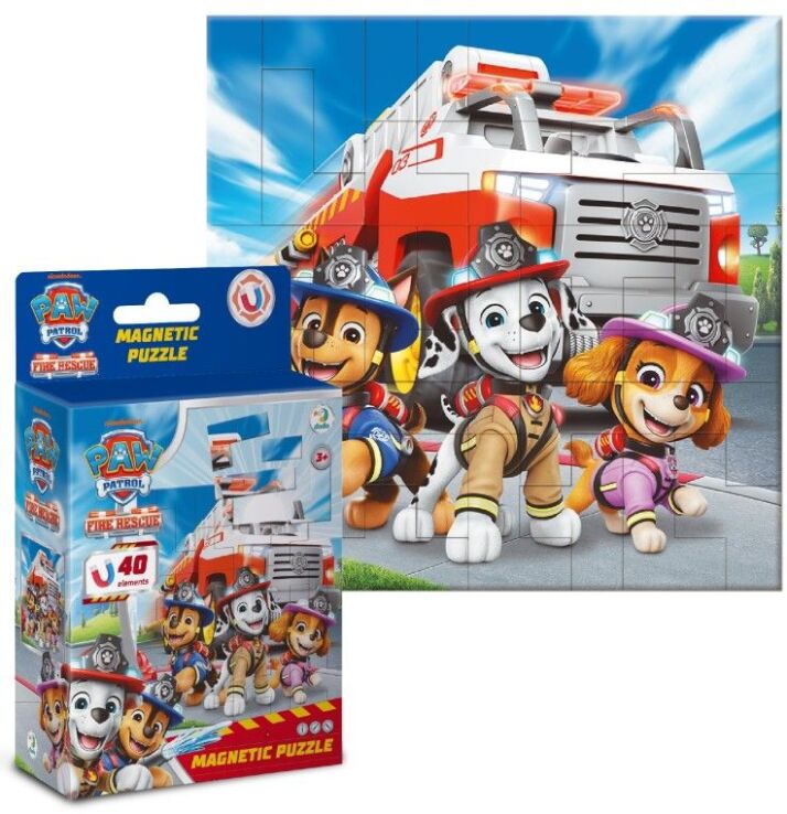 Μαγνητικό Παζλ Paw Patrol Fire Fighters (200648) (1)