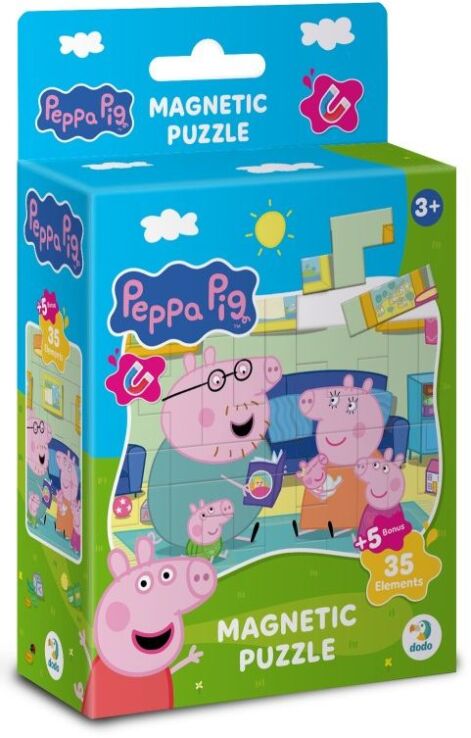 Μαγνητικό Παζλ Peppa Pig Cozy Evening (200758) (0)