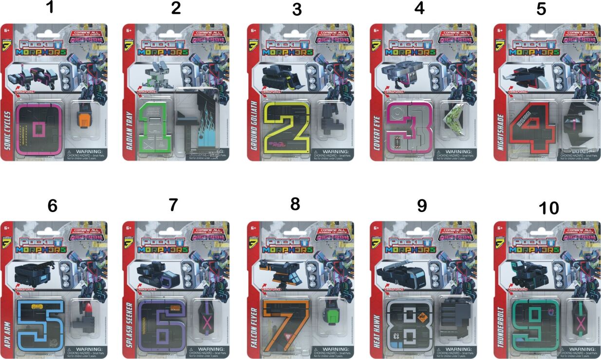 Pocket Morphers S3-10 Σχέδια (6950) (1)