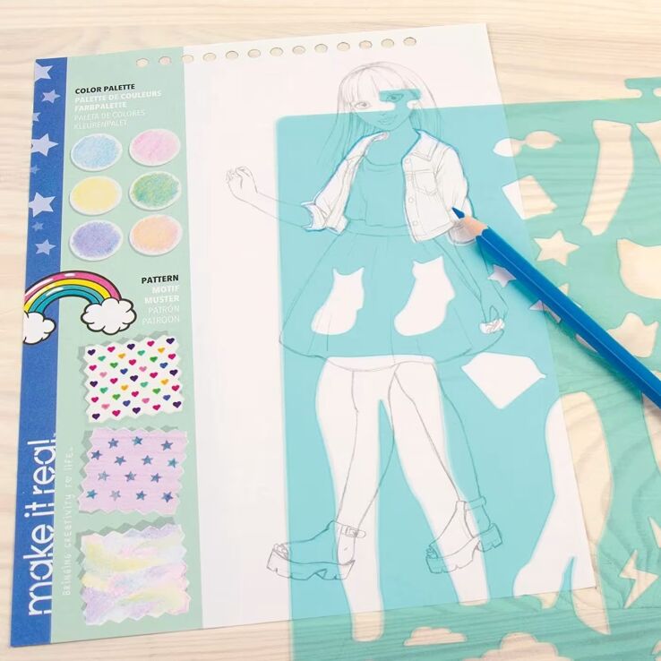Make it Real Fashion Design Sketchbook Digital Dream (3203) (2)