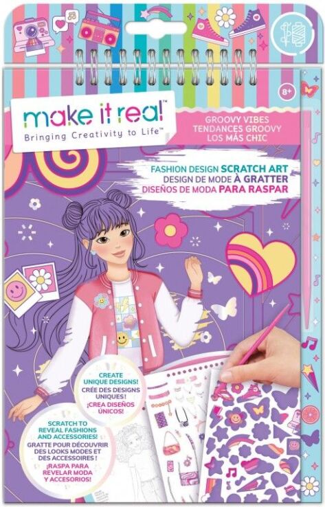 Make It Real Fashion Sketchbook Blooming Creativity (3211) (0)
