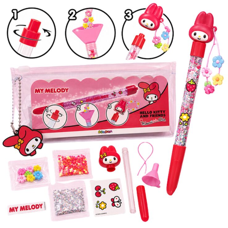 Hello Kitty & Friends Kawaii Ink Club Make The Pen-6 Σχέδια (60618) (4)