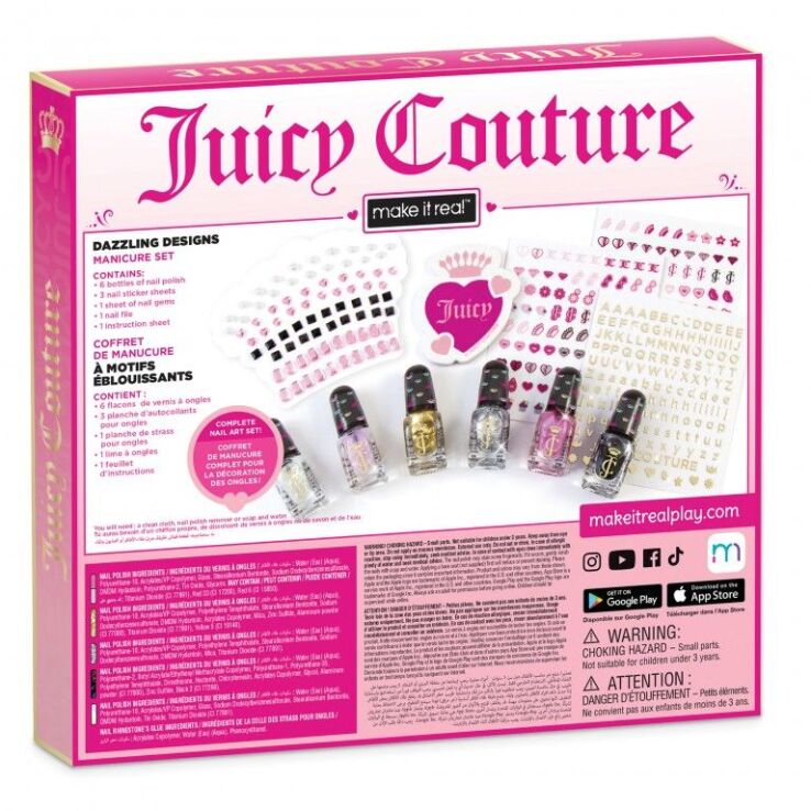 Make It Real Juicy Couture Dazzling Designs Manicure Set (4474) (5)